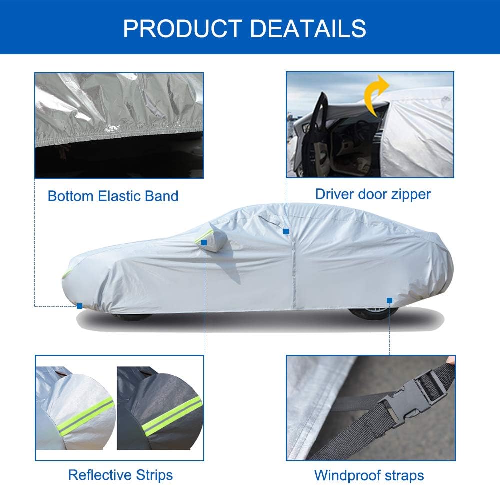 6 Layers Waterproof All Weather Car Cover Z9584