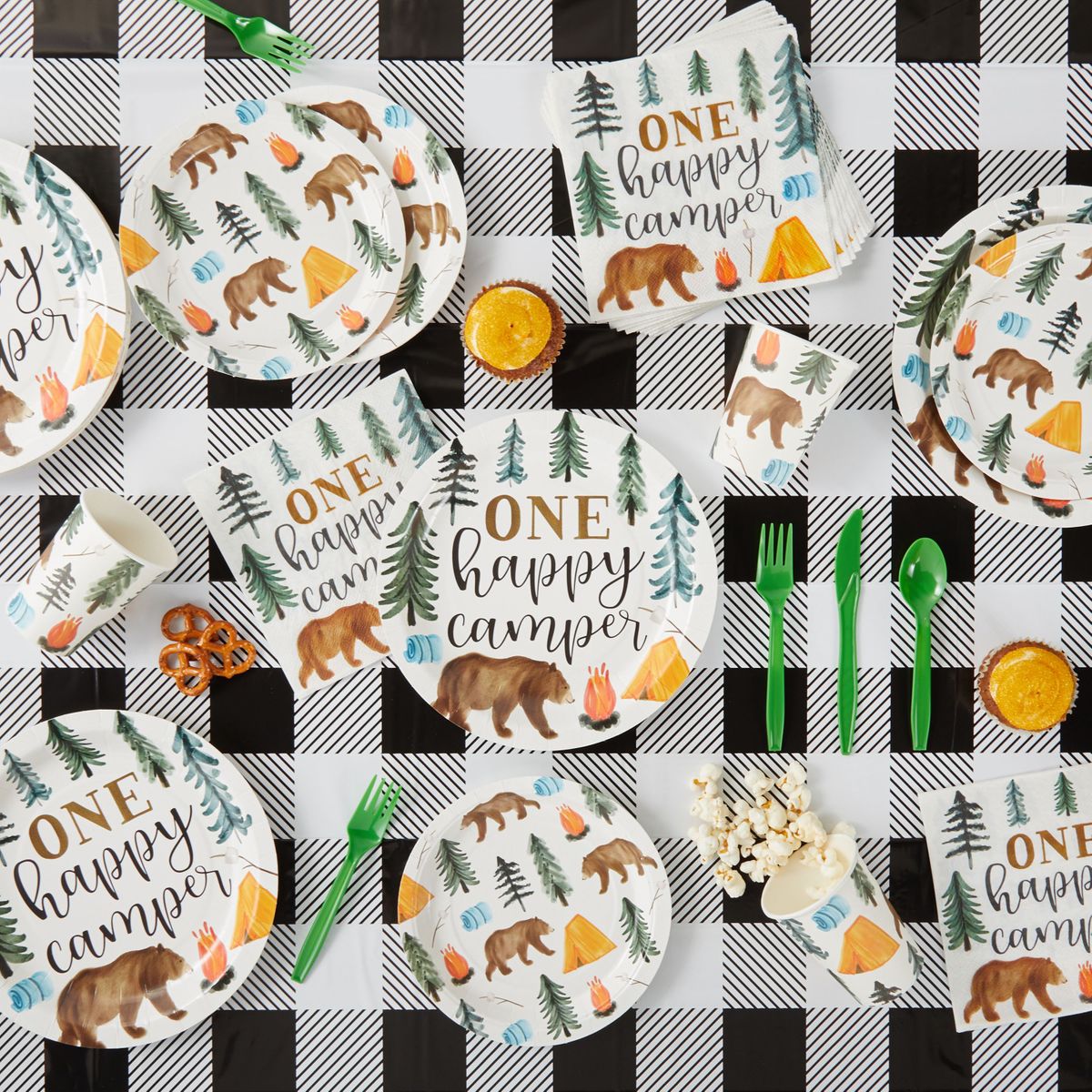 Camping-Themed Party Decorations (Serves 24) R959265