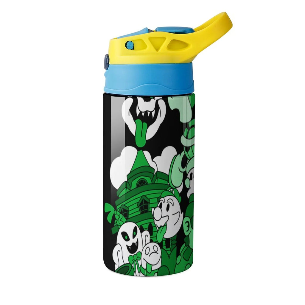 Insulated Stainless Steel Water Bottle with Straw D936