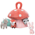 Interactive Plush Mushroom House with Stuffed Animal Toys N850951