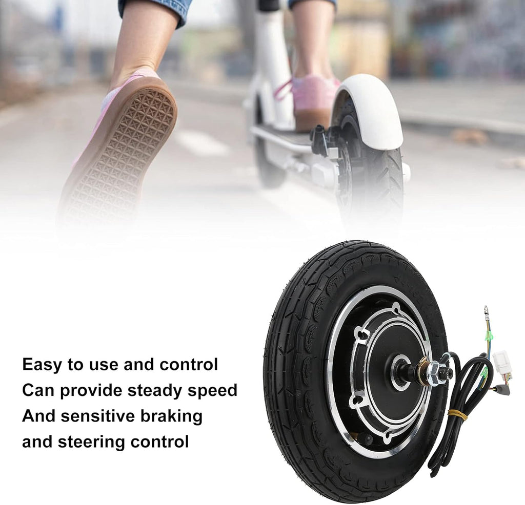 Electric Scooter Hub Motor Wheel Assembly with Antiskidding Tire J8195