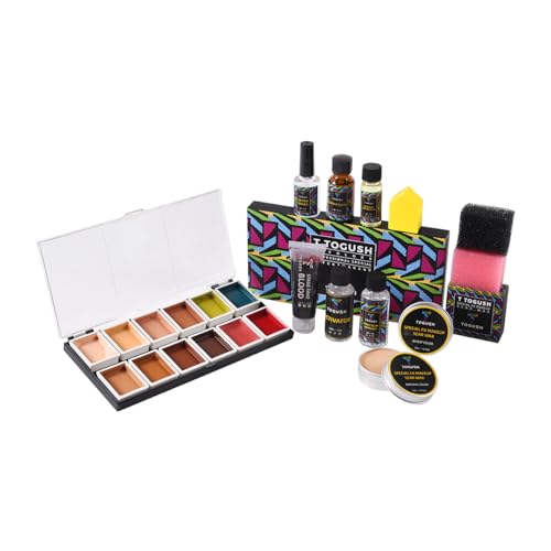 Halloween SFX Makeup Kit 12 Colors Face Body Painting S4627