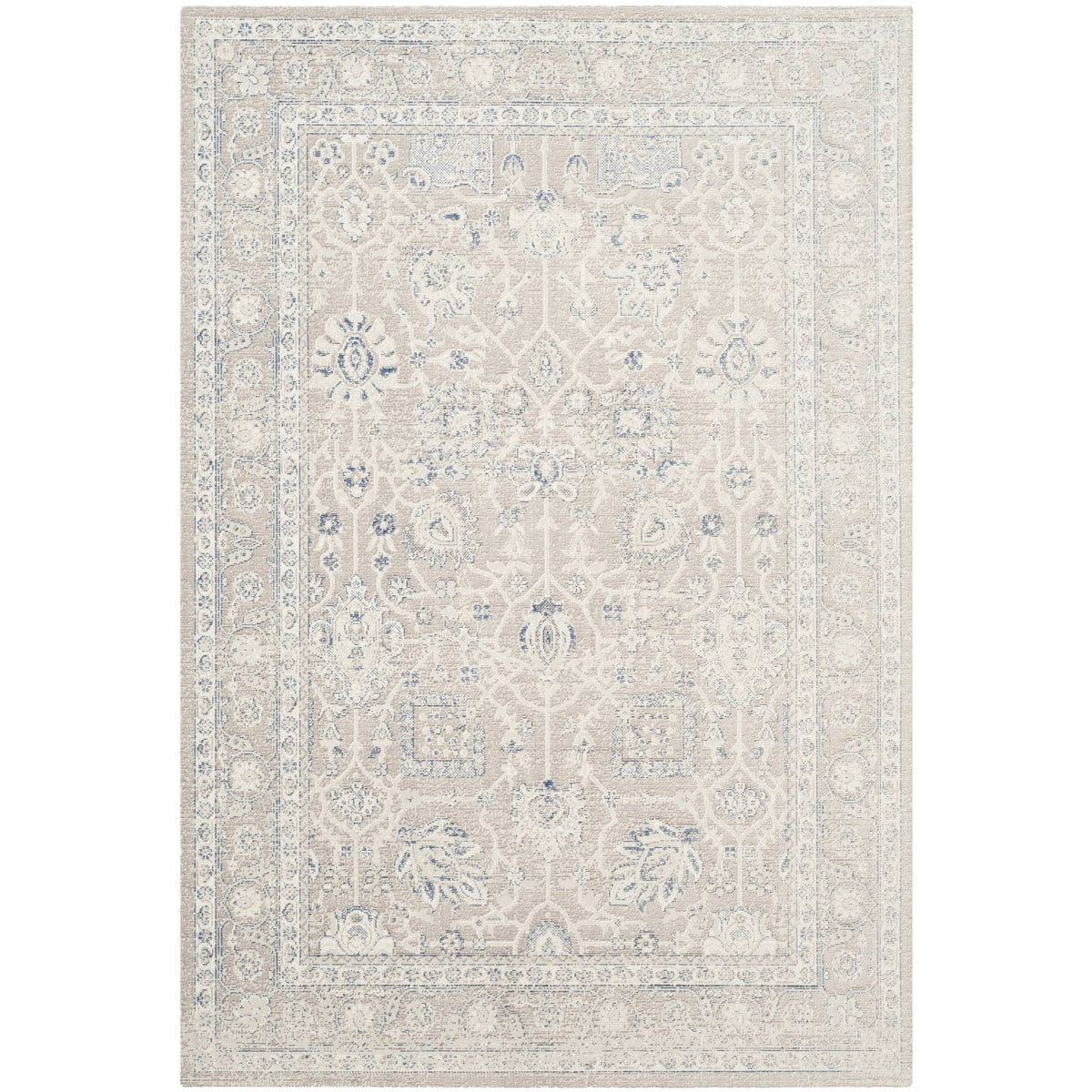 Beige Rectangle Rug X712067
