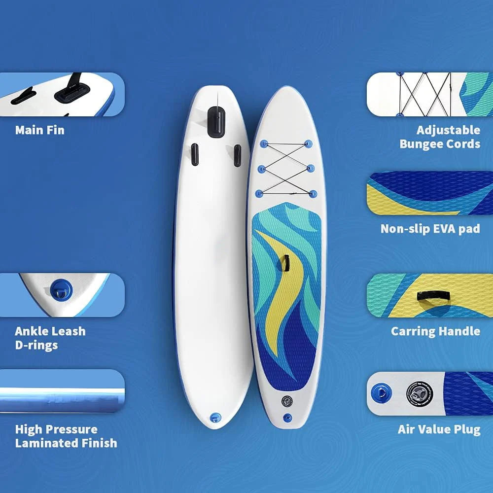 10.6FT Non-slip Inflatable Stand Up Paddle Board C4700