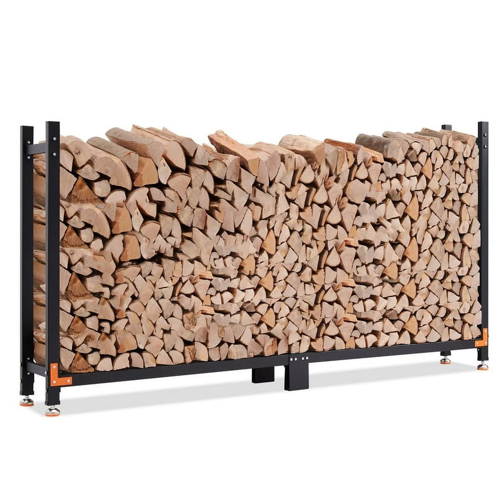 8ft Heavy Duty Firewood Rack U907968