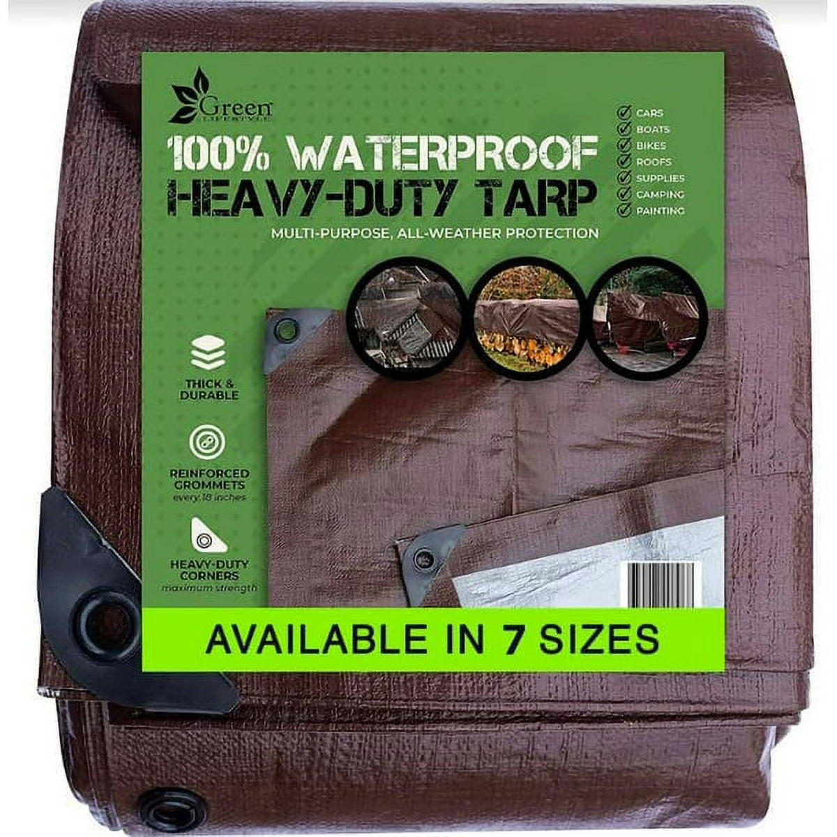 6x8 Water Proof Tear Proof Tarp Cover G253937