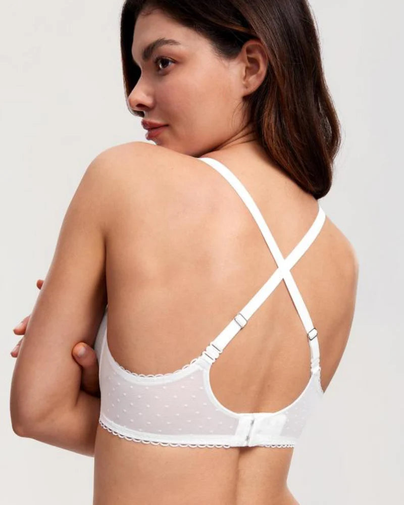Women's Lace Balconette Bra H55059