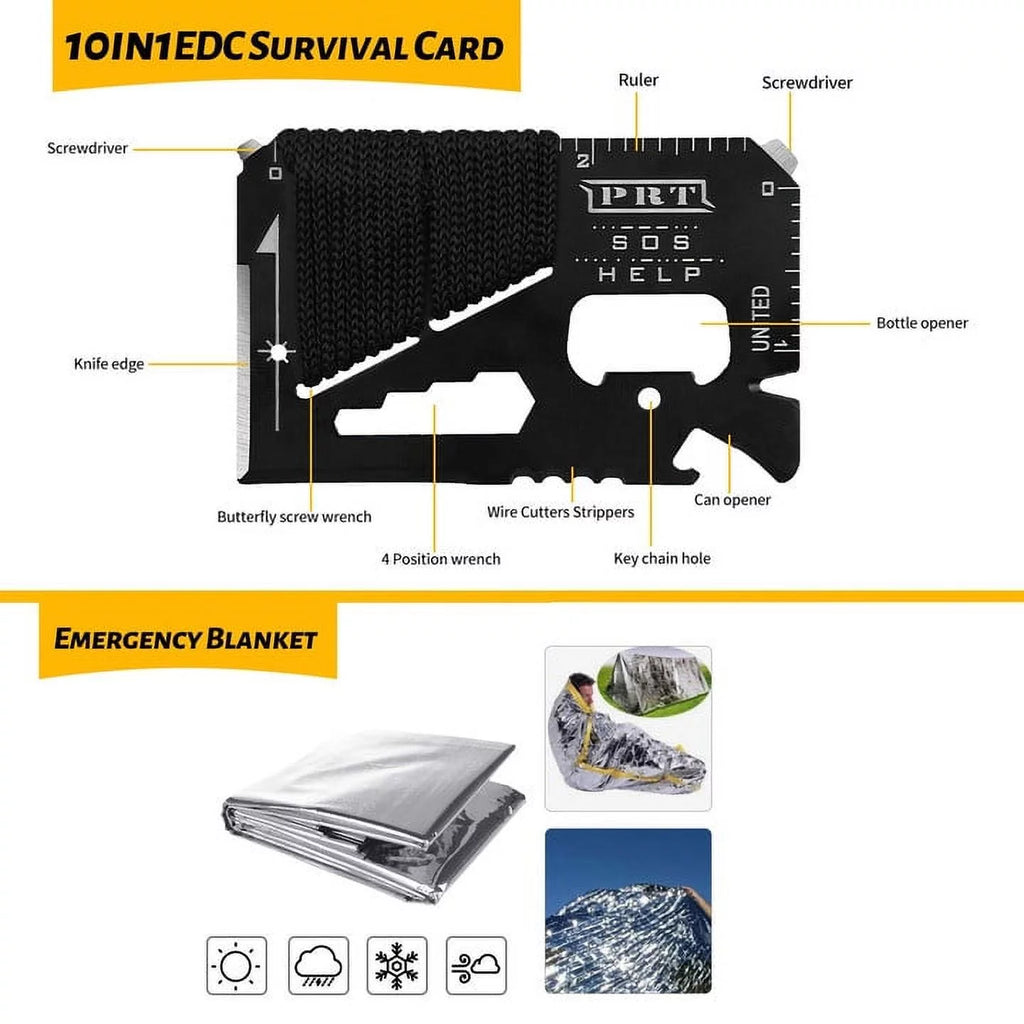 Emergency Survival Gear Kit Set L5404