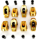 Aluminum Roller Rocker Arm with 1.5 Ratio and 3/8 Stud Diameter, Set of 8 A734