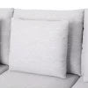 Light Gray Fabric 3 Seater Sofa S86422