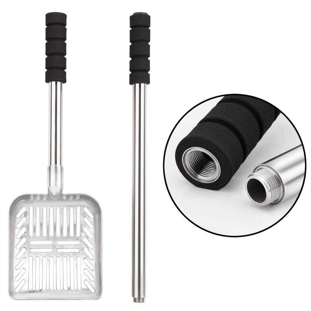 Stainless Steel Non-Stick Scoop With Long Handle A731