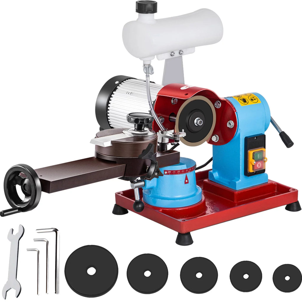 110V 370W Rotary Saw Blade Sharpener Machine with Water Tank H22124