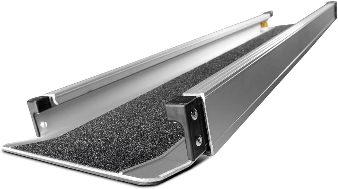 Aluminum Portable Wheelchair Loading Ramp with Carry Bag B51593