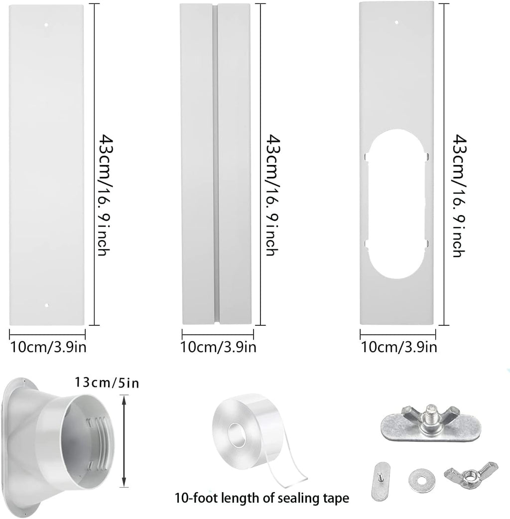 Portable AC Window Kit with 5.1” Exhaust Hose Z815894