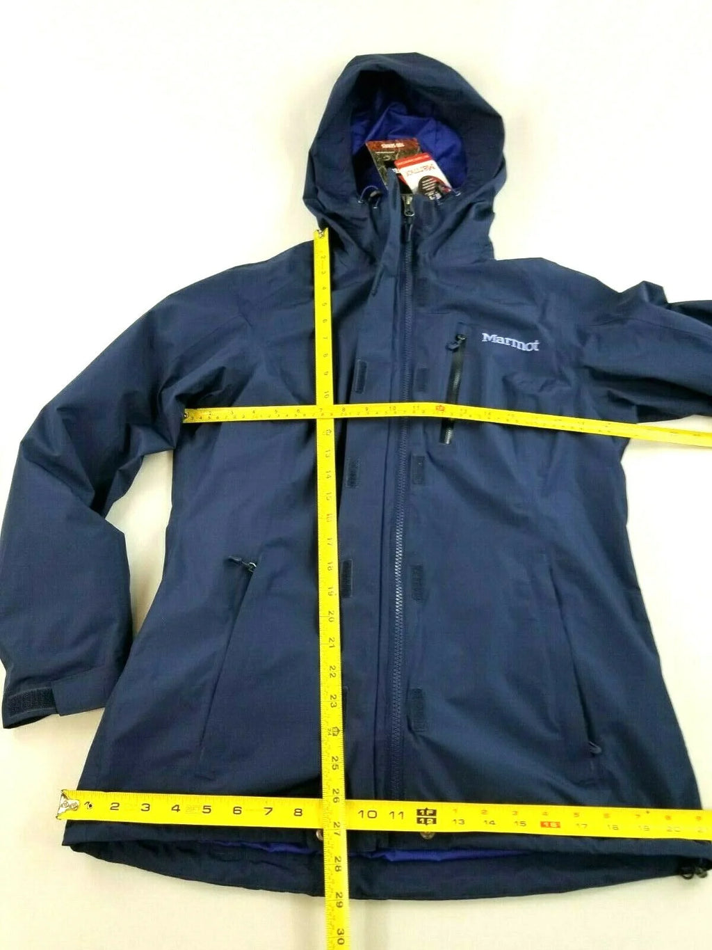 Navy Hooded Polartec 100 Women Jacket I814587