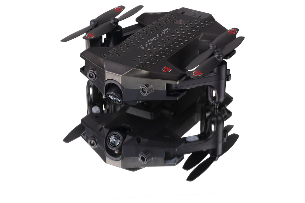 Black 7 inches Wide-Angle Lens Streaming Drone T133