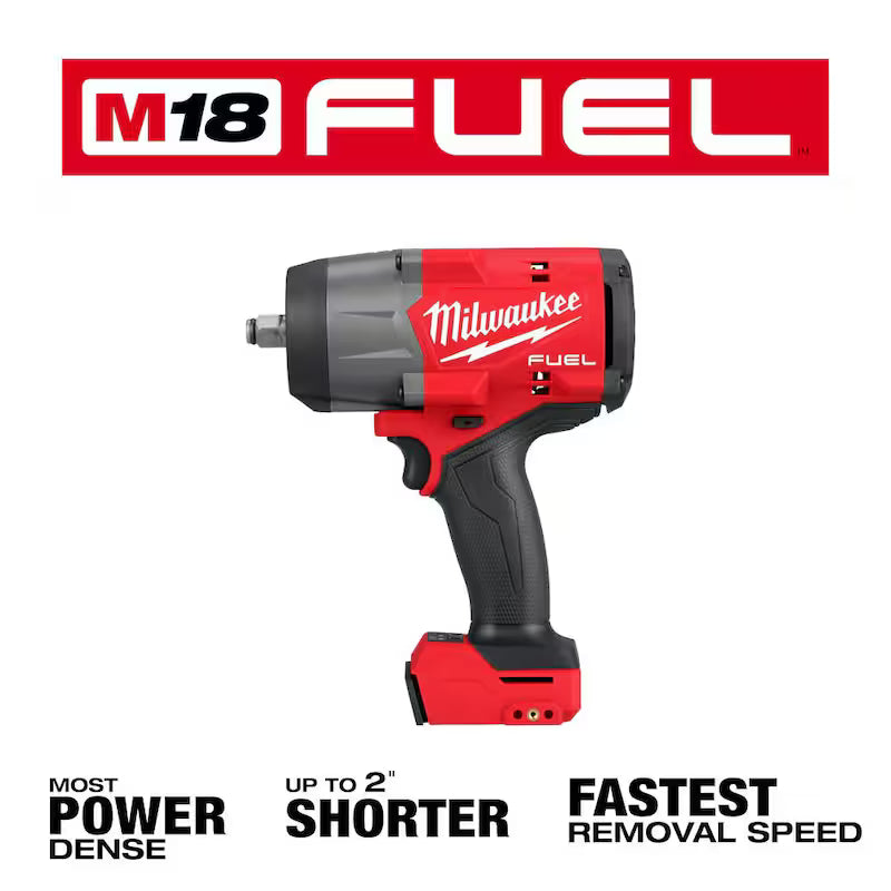 18V Brushless Cordless 1/2 in. Impact Wrench with Friction Ring W2724