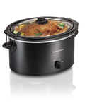 5 Quart Portable Slow Cooker with Removable Crock N76265
