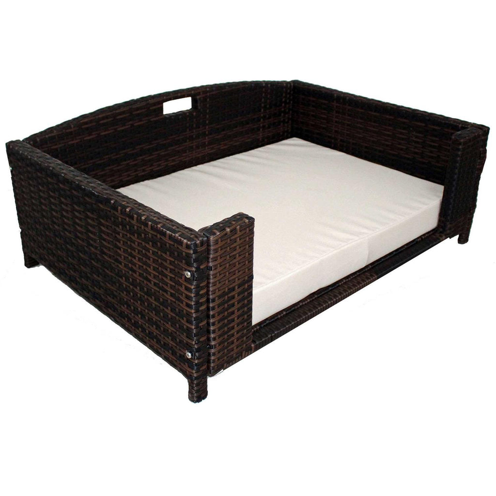 Rattan Rectangular Pet Sofa Q71310