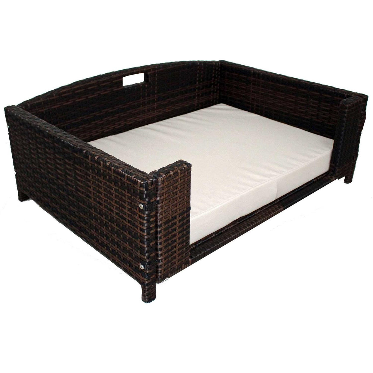 Rattan Rectangular Pet Sofa Q71310