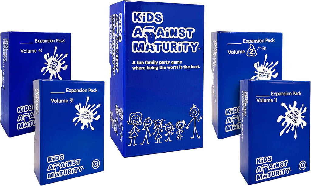 Card Game for Kids and Families, Combo Pack with Expansion #1 #2 #3 and #4 Pack of 2 L559850
