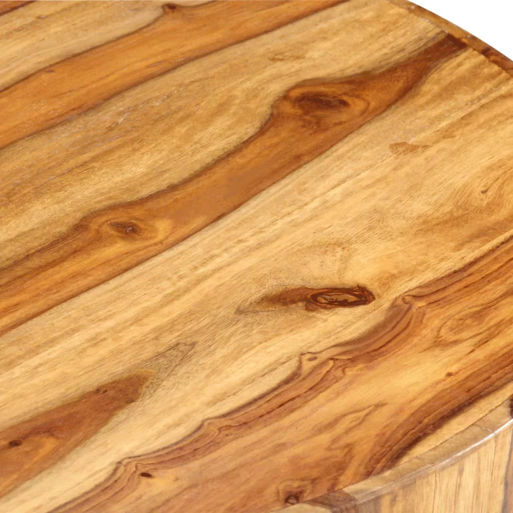 Round Coffee Table Solid Sheesham Wood F317