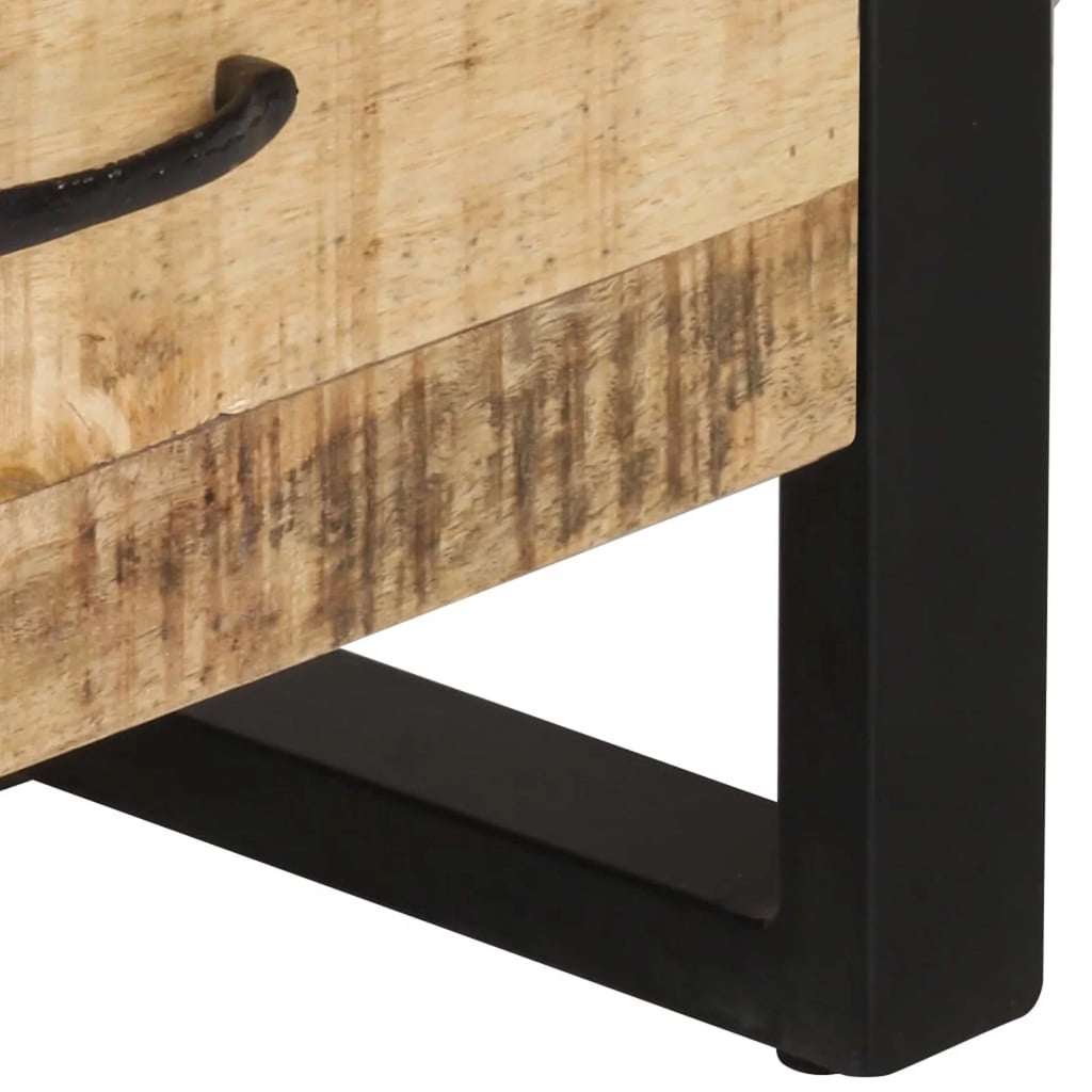 Mango Wood 3 Drawer 3 Shelf Highboard E52630
