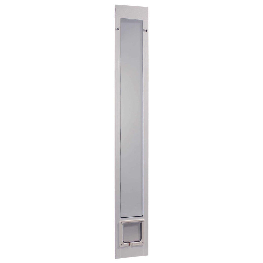 80'' White Pet Patio Door U169