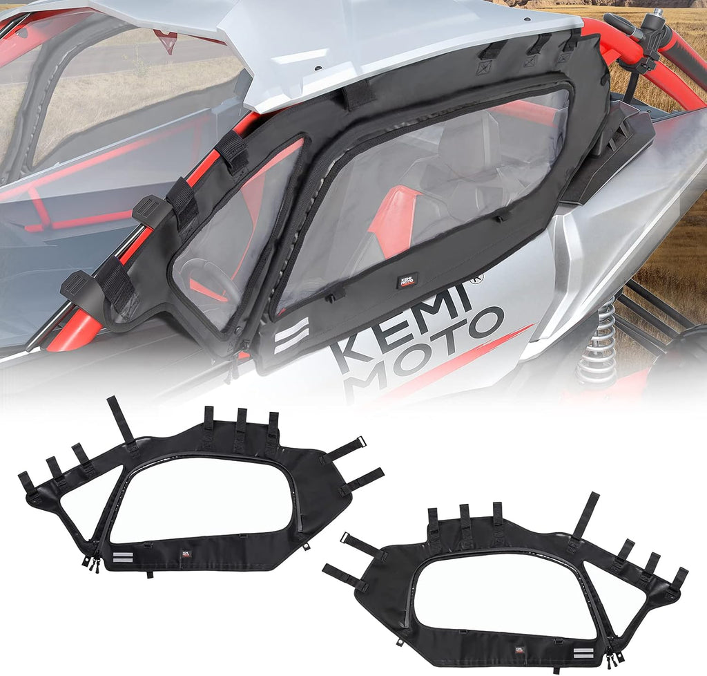 Soft Upper Door Set Kit for UTV Soft Cab Doors E4969