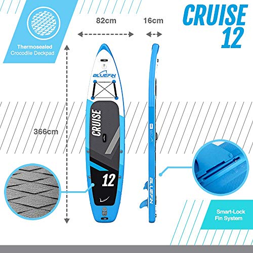 Inflatable Stand Up Paddle Set with Backpack, Paddle, and Pump O84984