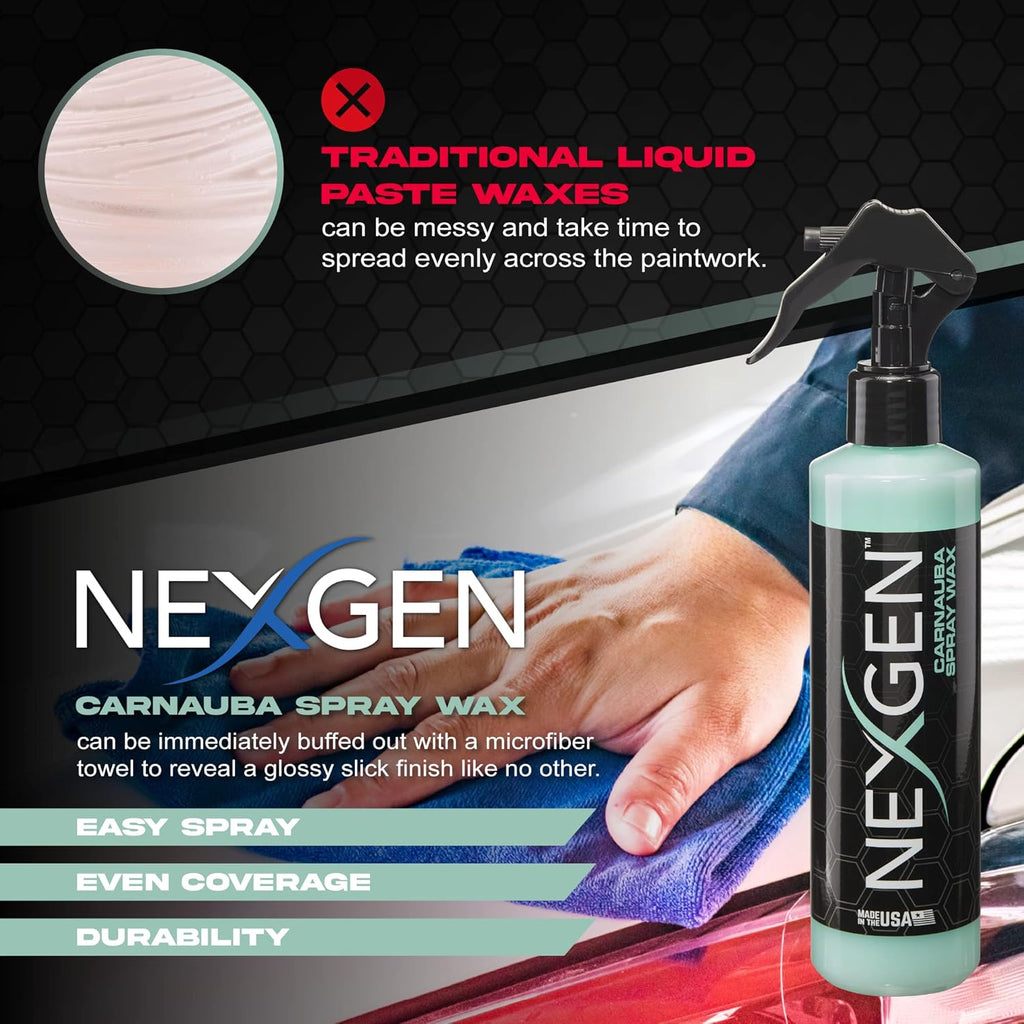 Carnauba Spray Wax Car Wax - 1 gallon P330