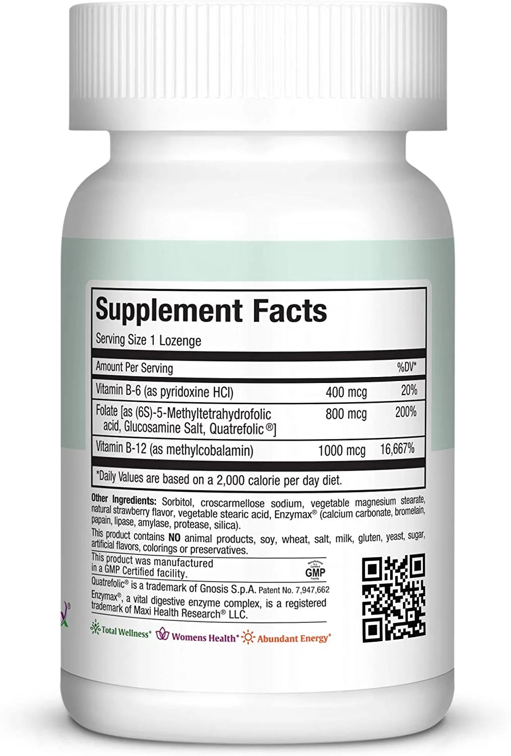Berry Flavor B12 & B6 Lozenges K448