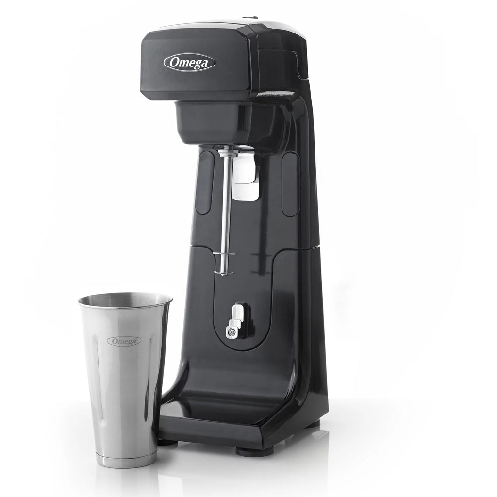 Black Single Spindle Milkshake Maker with 28oz Stainless Steel Cup C918972