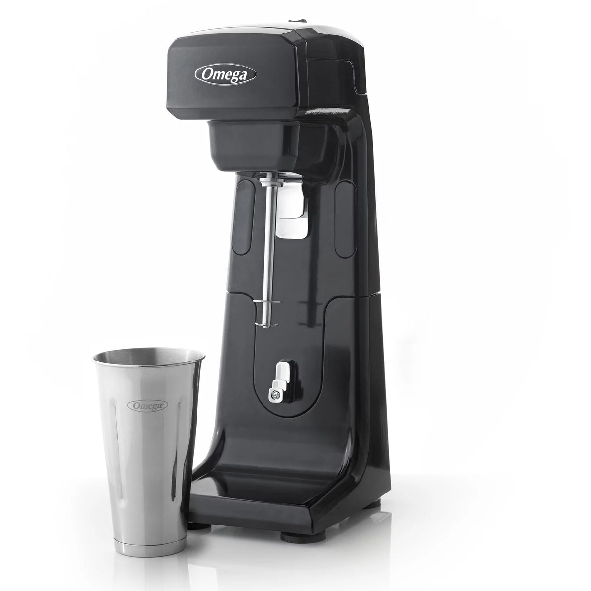 Black Single Spindle Milkshake Maker with 28oz Stainless Steel Cup C918972