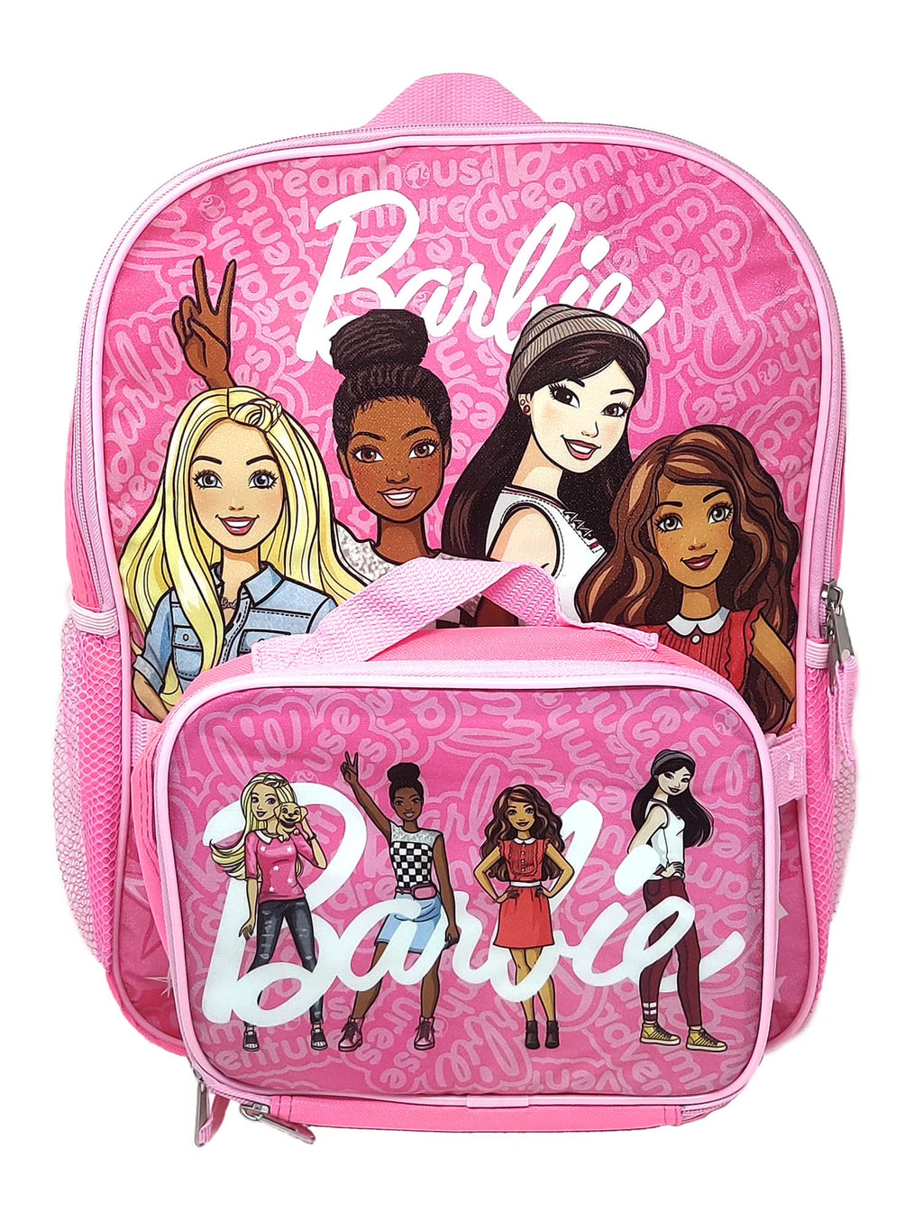 Pink Backpack & Insulated Lunch Bag 2-Piece Set U9052