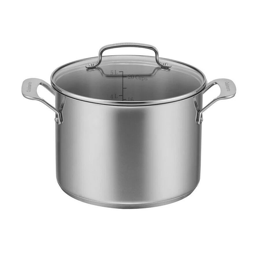 11pc Stainless Steel Cookware Set U178331