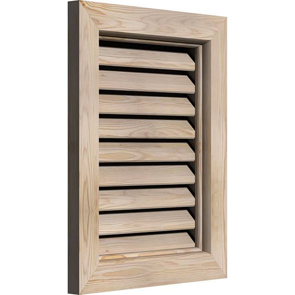 Primed Smooth Vertical Gable Vent N12387