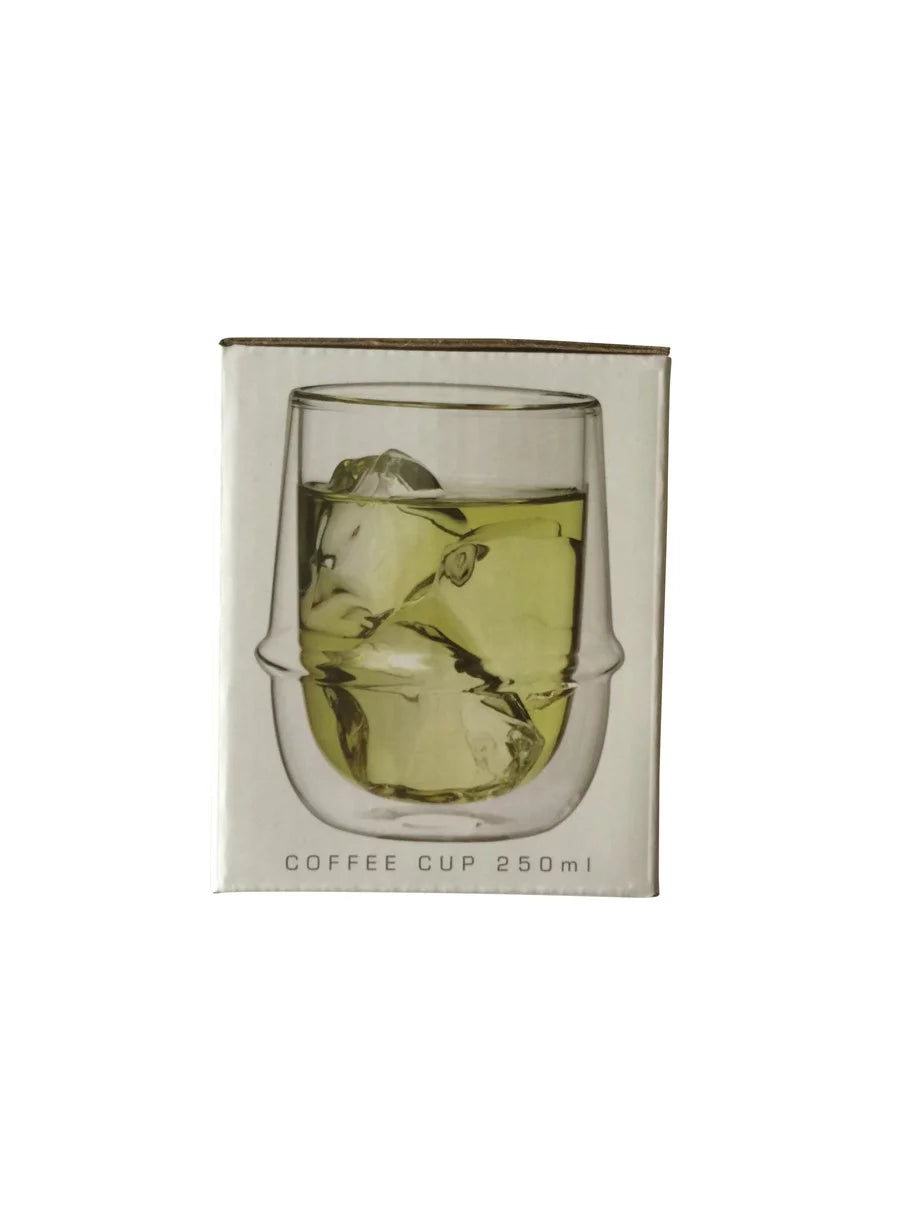 Double-Walled Coffee Cups 250 ml Set of 2 F1389