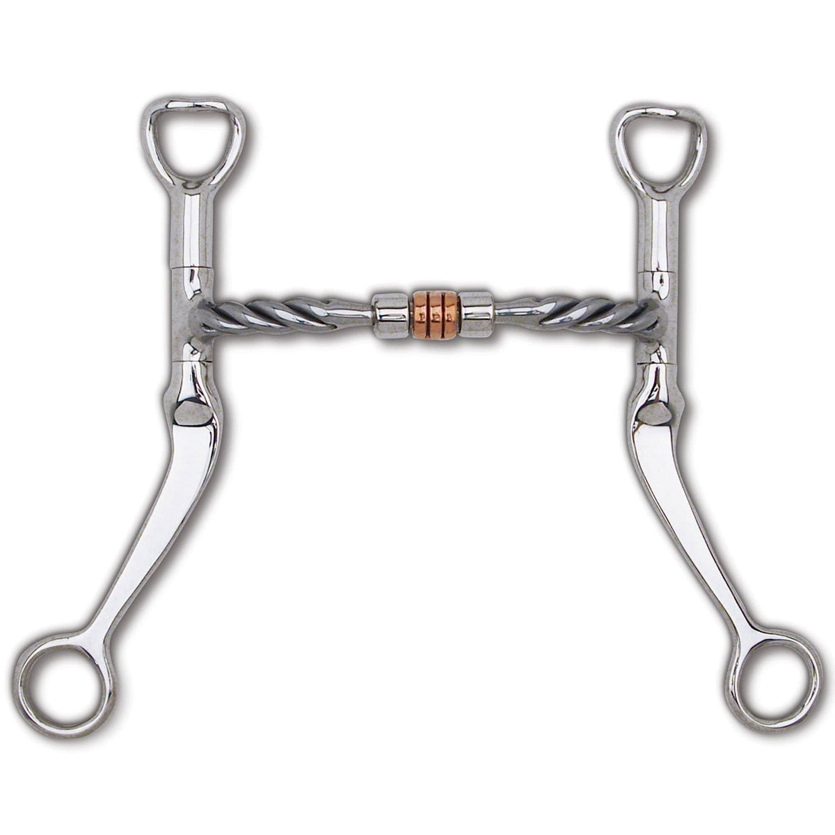 Copper Roller Twisted Comfort Snaffle Bit D70178
