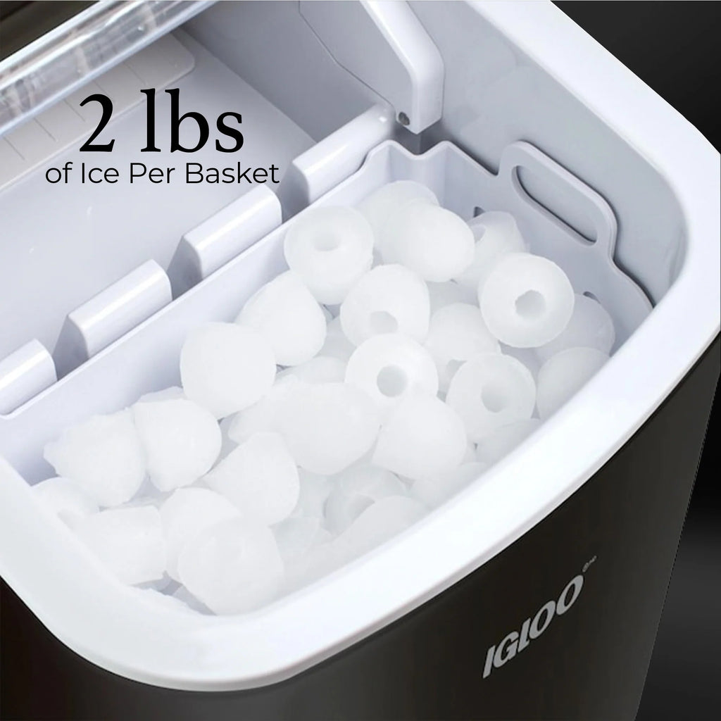 Automatic Portable Countertop Ice Maker Machine Black Z8039