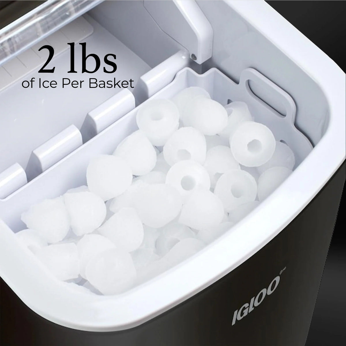 Automatic Portable Countertop Ice Maker Machine Black Z8039
