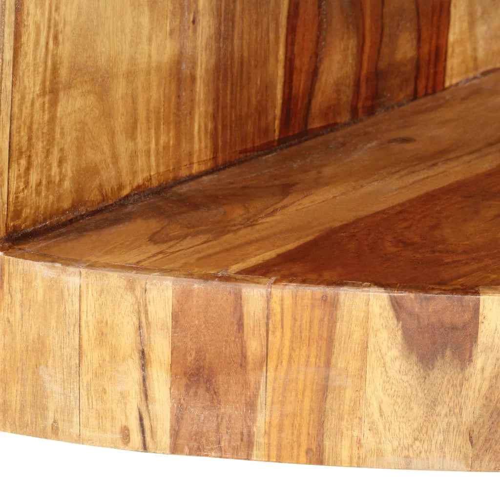 Round Coffee Table Solid Sheesham Wood F317