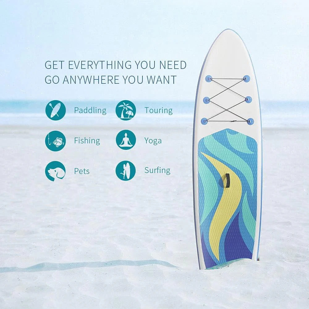10.6FT Non-slip Inflatable Stand Up Paddle Board C4700