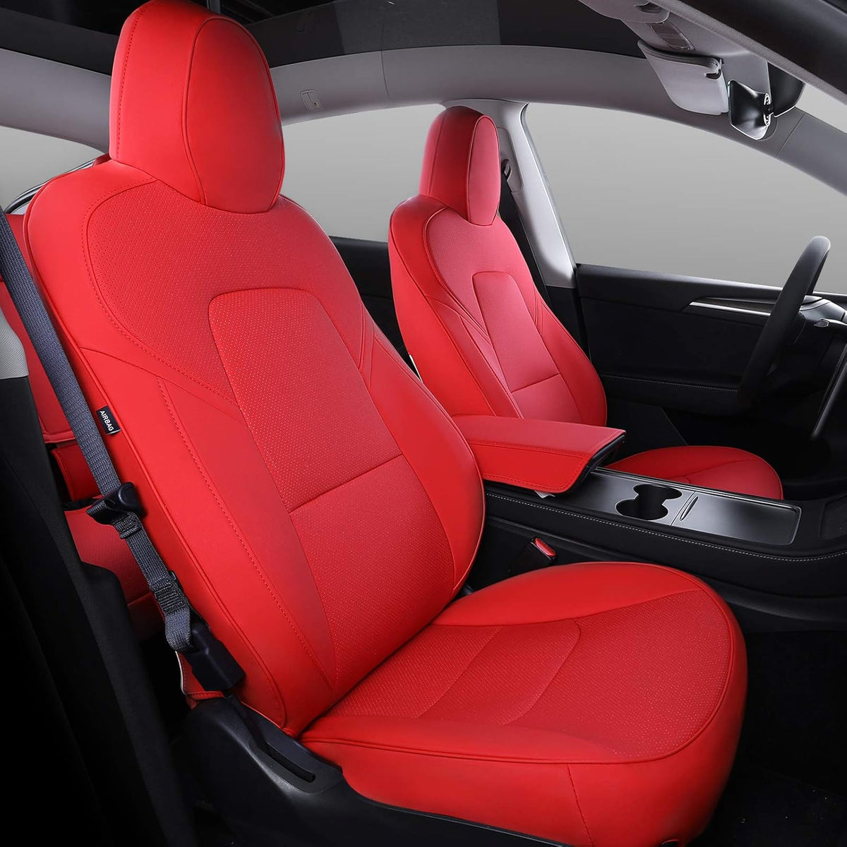 PU Leather Car Seat Cover for Tesla Model 3 I71693