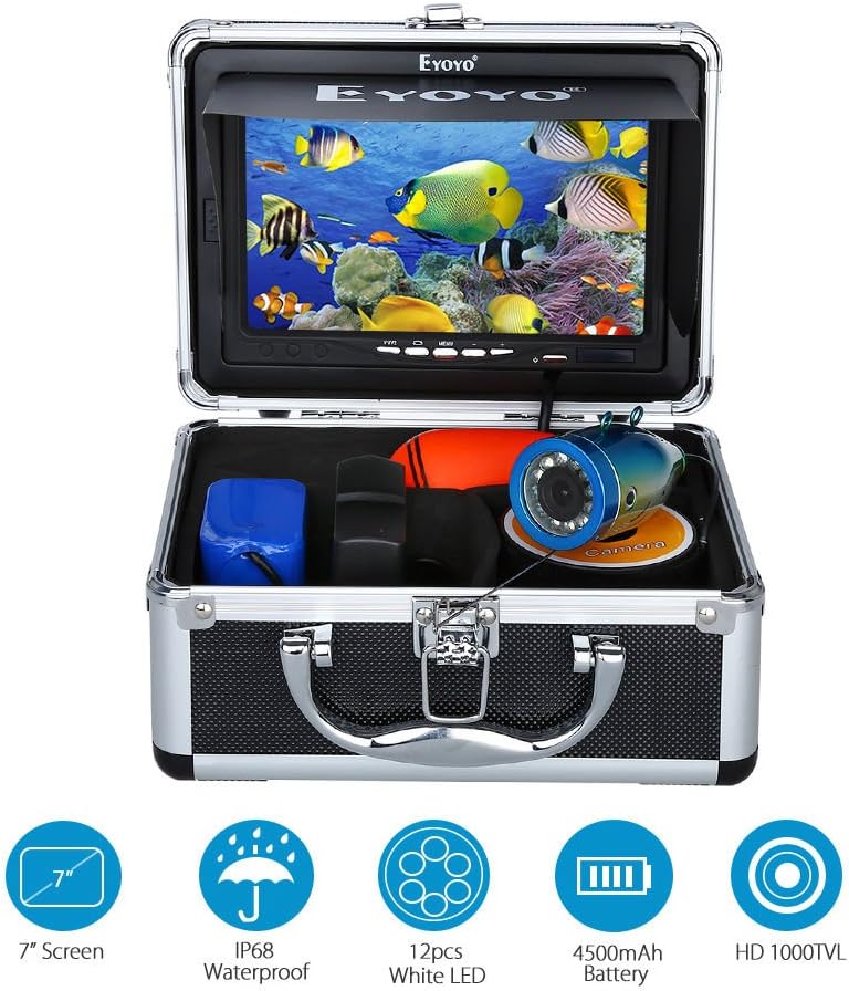 Underwater Fishing Camera with 7" LCD Monitor and 15m Cable T920