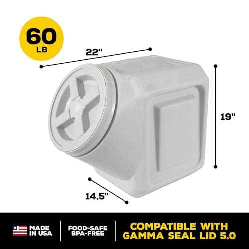 Stackable Pet Food Storage Container M4701
