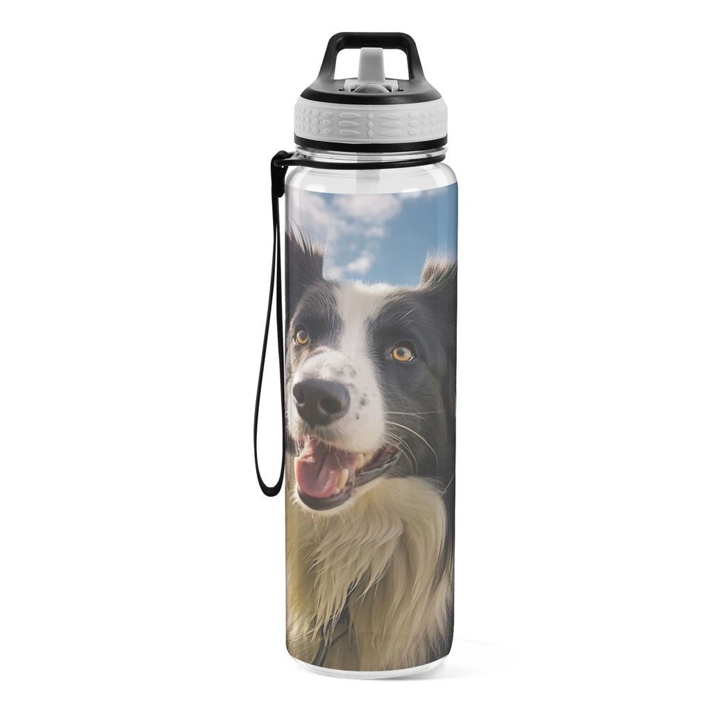 32oz Tritan Leakproof Sports Water Bottle with Straw W7420