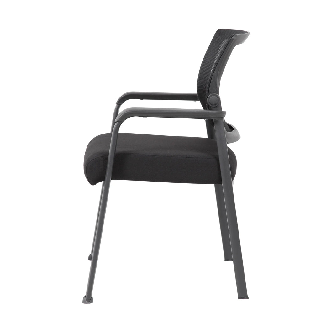 47" Round Table & 4 Mesh Guest Chair T364