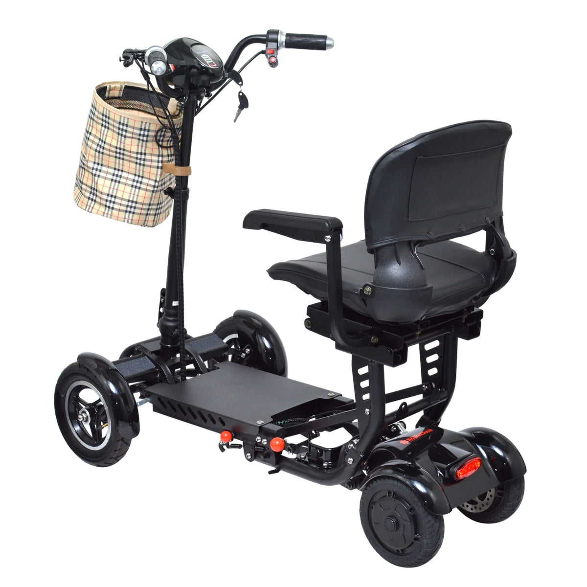 Compact Electric Scooter with Adjustable Seat and Padded Armrests R787