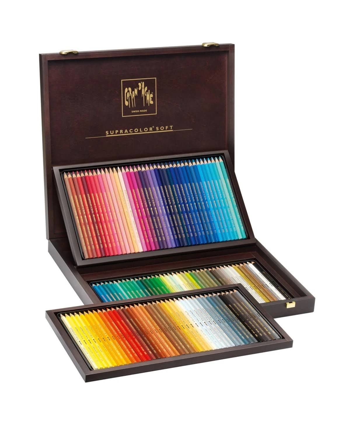Wooden Box 120 Pencils H383341